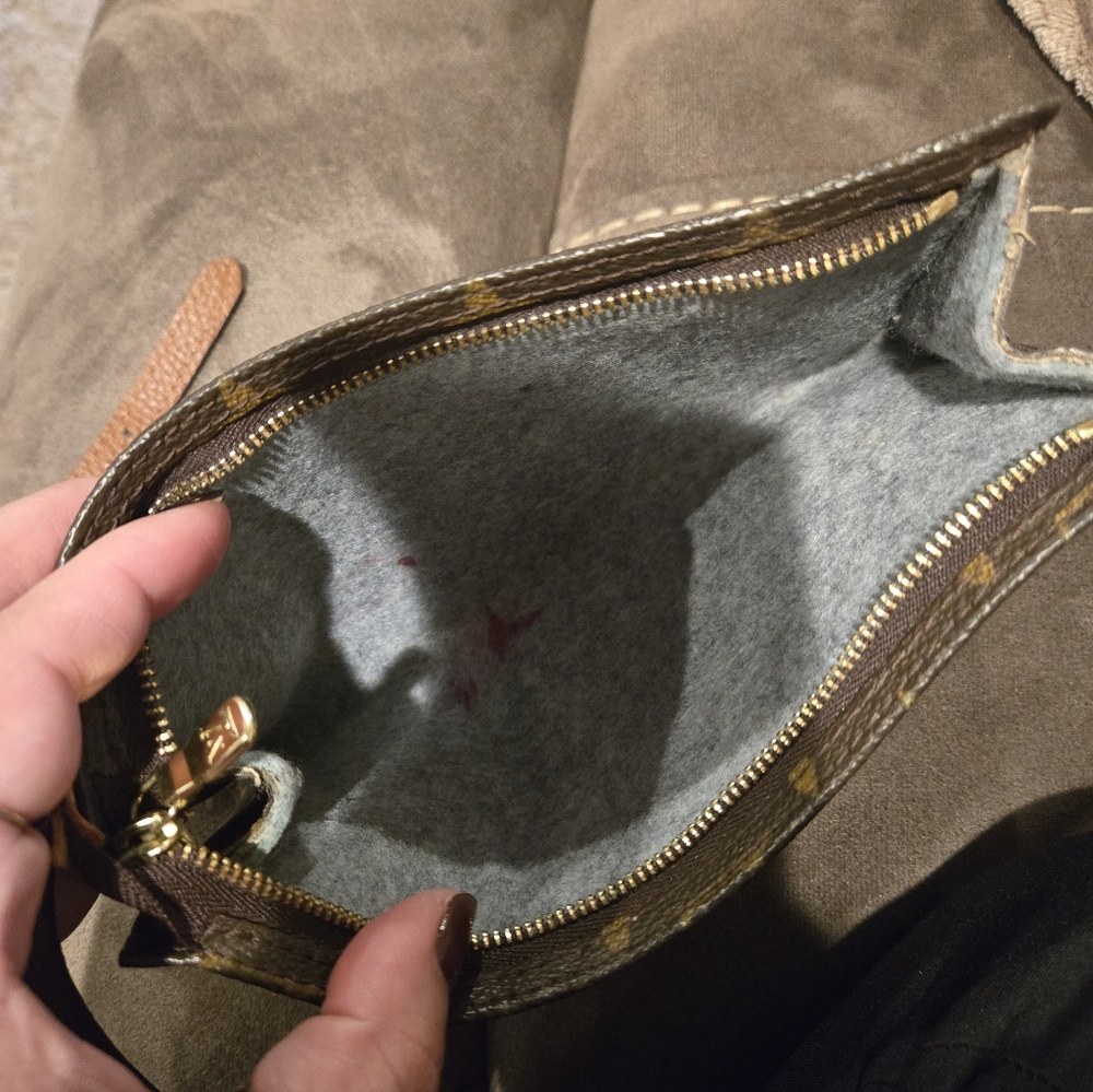 Louis Vuitton Brown Monogram Wristlet - Picture 11 of 11